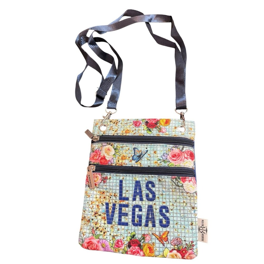 Robin Ruth Crossbody Bag with Las Vegas Print